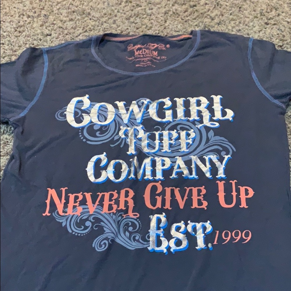 Cowgirl tuff short sleeve tee shirts